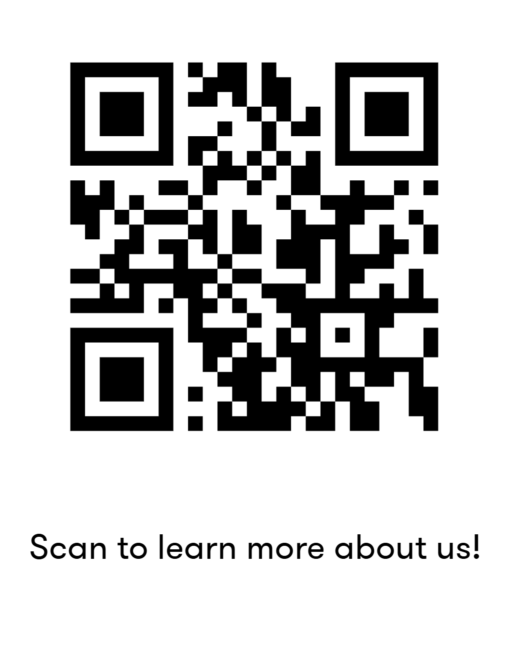 Scan to visit our website