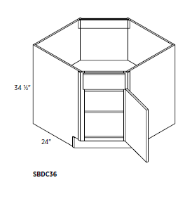 Sink Base Diagonal