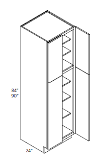 Double Door Pantry