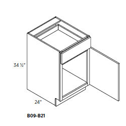 Base Cabinet 9"