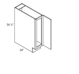 Base Cabinet 9" Full Height