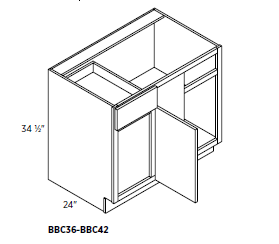 Blind Base Cabinet 36"