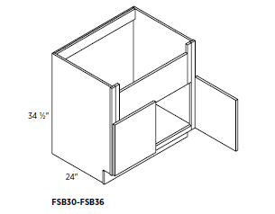 Farm Sink Base Cabinet 30"