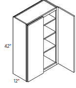 Wall Cabinet 27"W 42"H