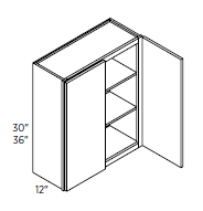 Wall Cabinet 30"W 30"H