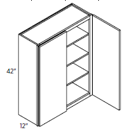Wall Cabinet 33"W 42"H