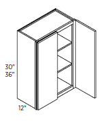 Wall Cabinet 24"W 30"H