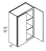 Wall Cabinet 24"W 36"H