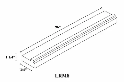 [SW_LRM8] Light Rail Molding
